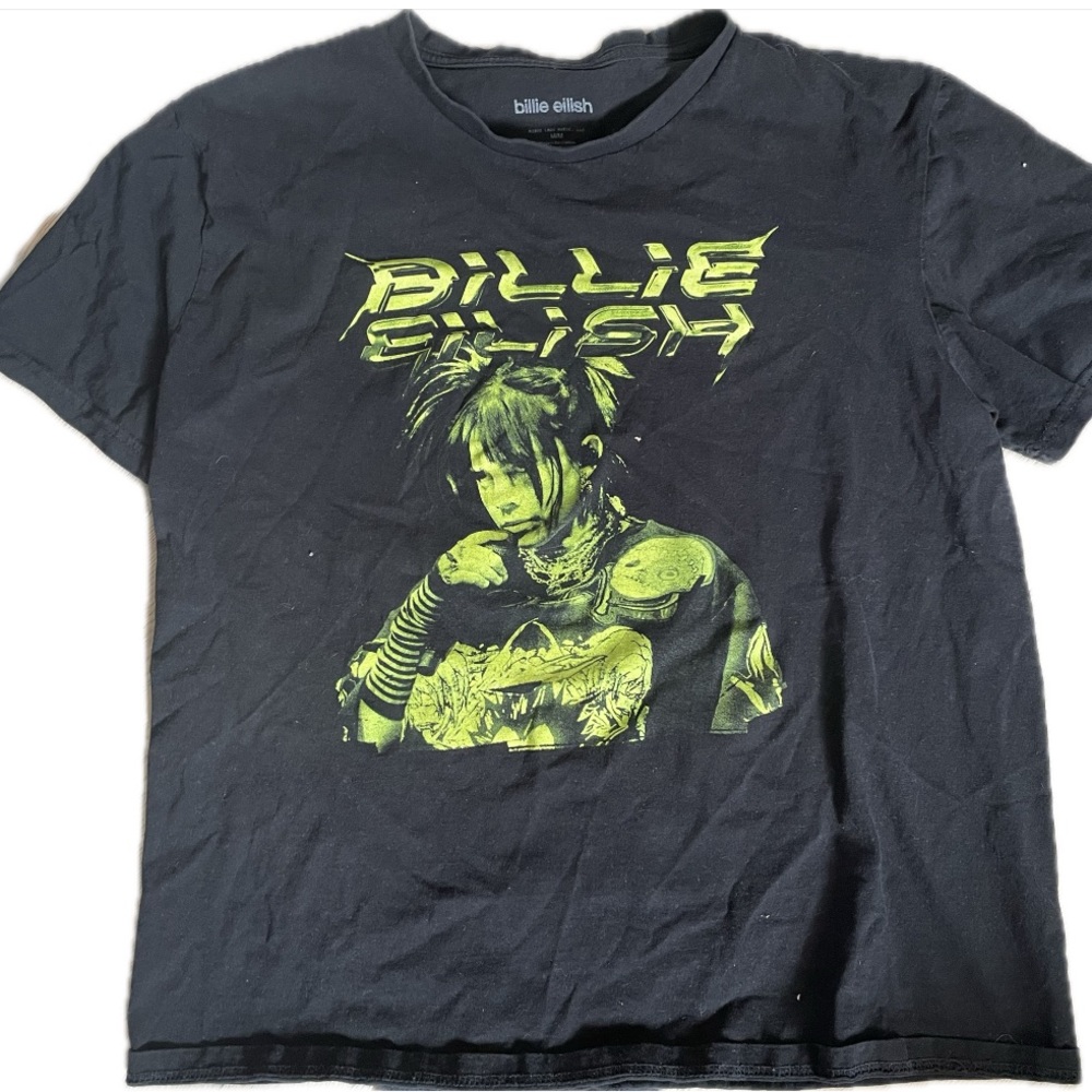 Billie Eilish Black Graphic T-Shirt